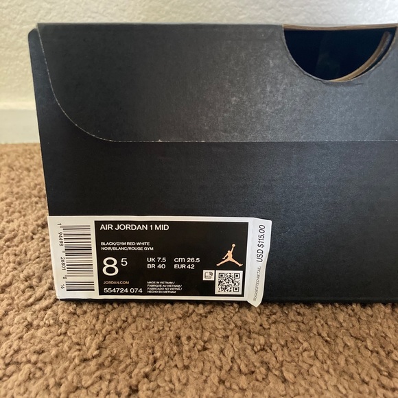 JORDAN 1 BANNED $145 main image 5